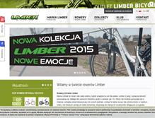 Tablet Screenshot of limber.pl